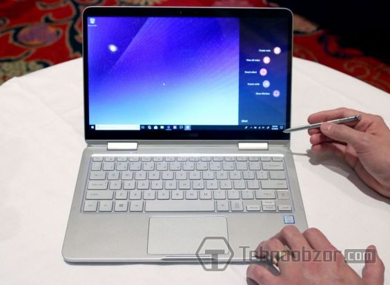 Клавиатура, тачпад и стилус Samsung Notebook 9 Pen