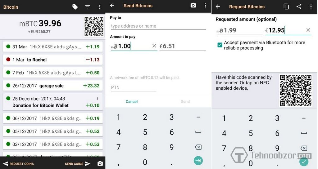 Биткоин кошелек приложение на андроид btc scan