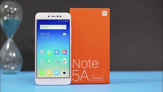 Смартфон Xiaomi Redmi Note 5A Prime и упаковка от него