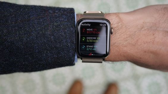 Заполнение колец активности на Apple Watch Series 4