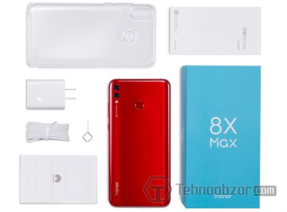 Комплектация Huawei Honor 8X Max