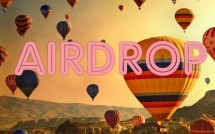 Воздушные шары, символизирующие AirDrop криптовалюты