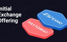 Эмблема проекта Paytomat и биржи Exmo