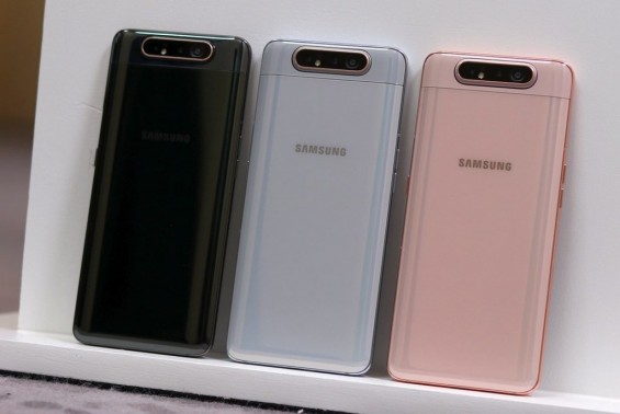 Варианты расцветки Samsung Galaxy A80