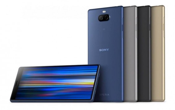 Варианты расцветки Sony Xperia 10 Plus