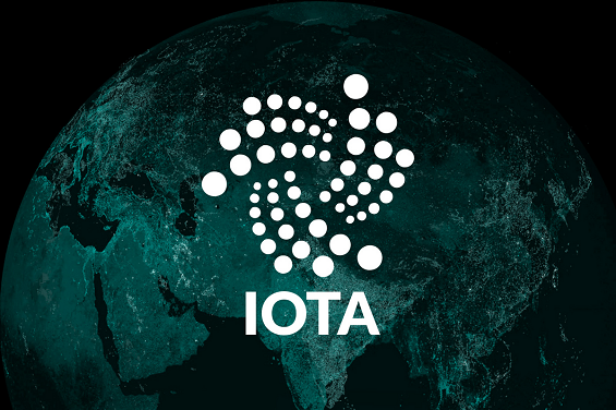 Логотип криптовалюты IOTA (MIOTA)