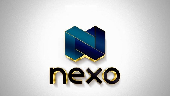 Значок сервиса Nexo на сером фоне
