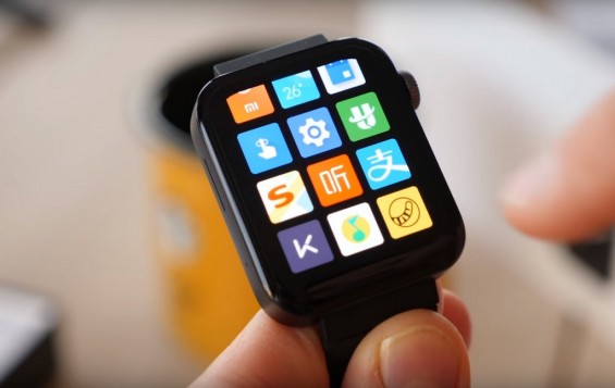 Оформление меню смарт-часов Xiaomi Mi Watch