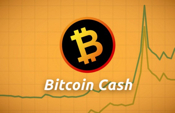 Взлёт биржевого графика как символ роста Bitcoin Cash