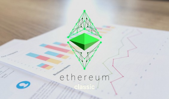 Эмблема Ethereum Classic на фоне отчета биржи