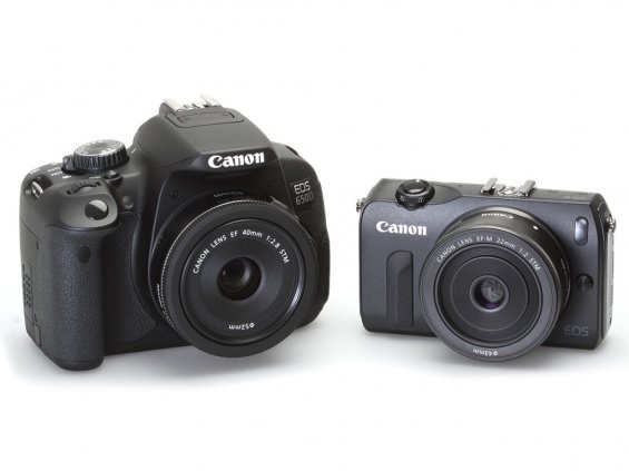 Размеры и дизайн Canon EOS M