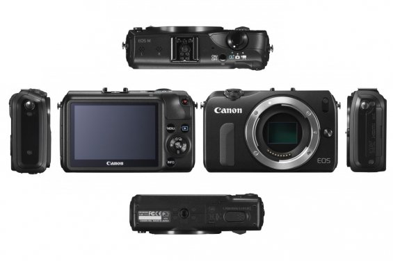 Размеры Canon EOS M