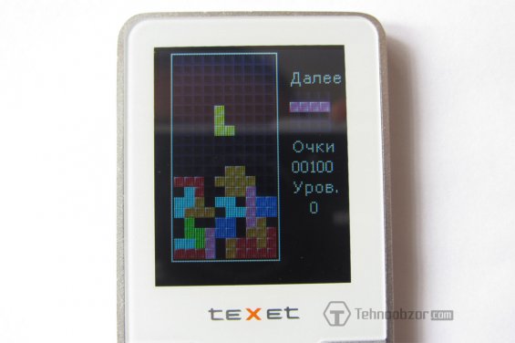 Игра тетрис teXet T-479