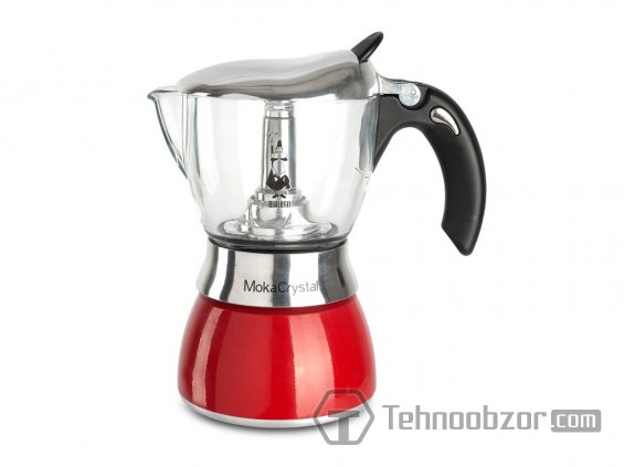 Гейзерная кофеварка Bialetti Moka Crystal 6 п. 4313