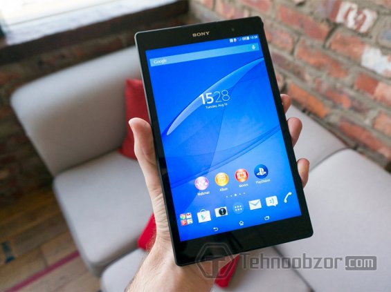 Дисплей и камеры Sony Xperia Z3 Tablet Compact