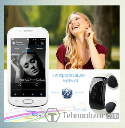 Bluetooth браслет ZeBracelet - 3