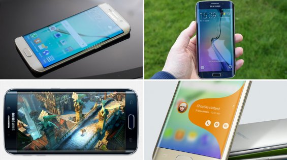 Дисплей смартфона Galaxy S6 Edge