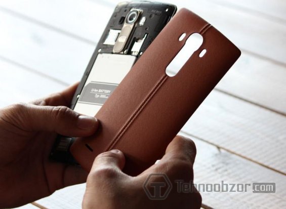 Устройство смартфона LG G4