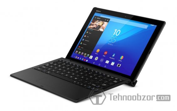 Sony Xperia Z4 Tablet с клавиатурой