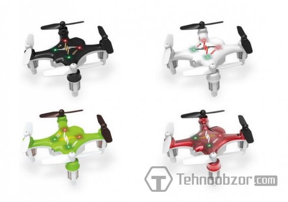 Syma X12 Nano в разных цветах