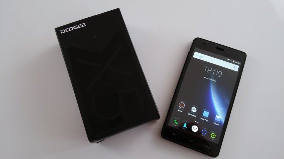 Коробка и Doogee X5