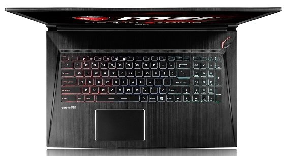 Дизайн MSI GS73VR