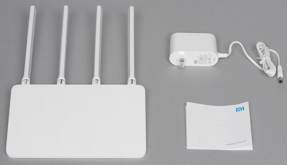 Комплект поставки Xiaomi Mi WiFi Router 3