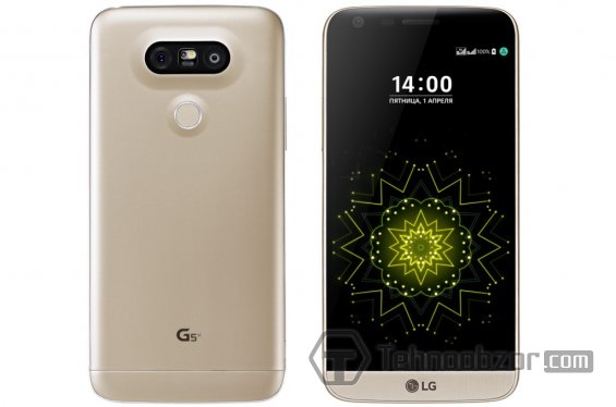 Внешний вид LG G5 SE