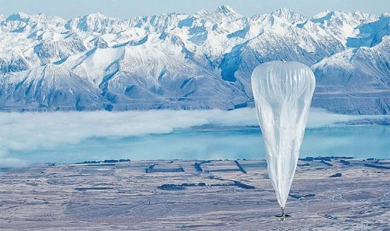 Project Loon запускают в стратосферу