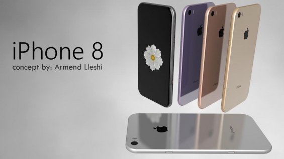 Концепт дизайна iPhone 8