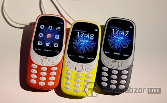 Nokia 3310 2017 на презентации