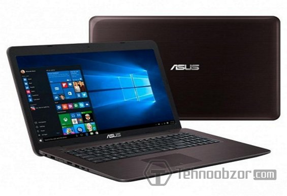 Внешний вид ASUS K756UV