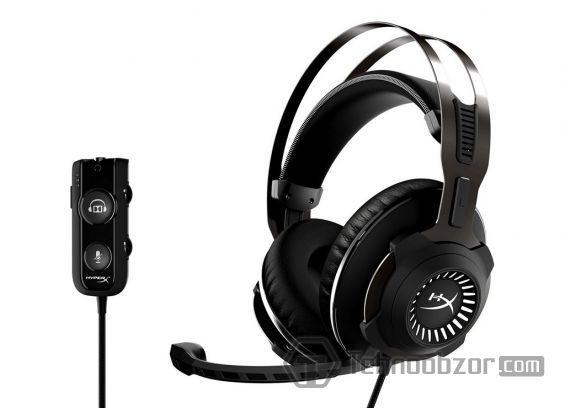 Наушники Hyperx Cloud Revolver S и аудиоконтролер