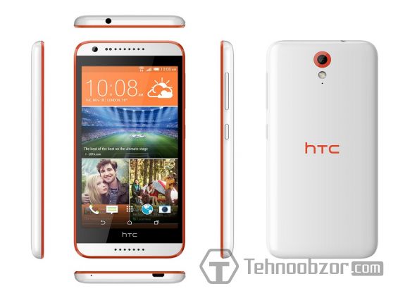 Внешний вид HTC Desire 620G