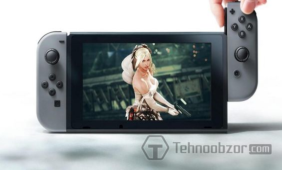 Цветопередача дисплея Nintendo Switch