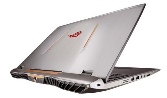 Задняя панель монитора ASUS ROG G701