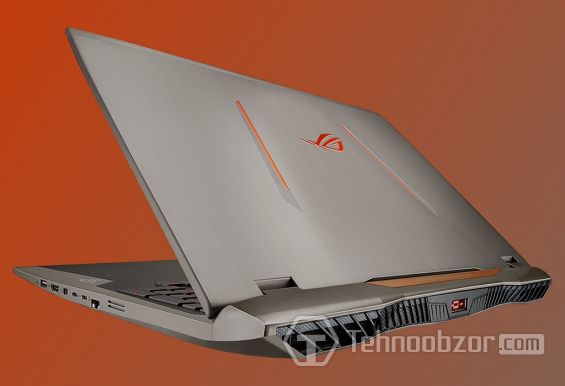 Цвет корпуса ASUS ROG G701