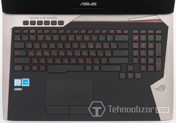 Клавиатура ASUS ROG G752VSK