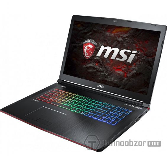 Внешний вид MSI GE72VR 7RF APACHE PRO