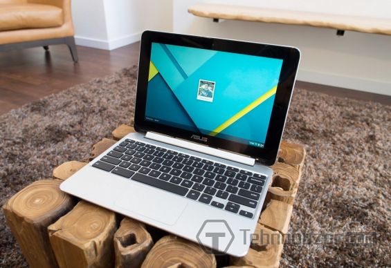 Экран и клавиатура Asus Chromebook Flip С100