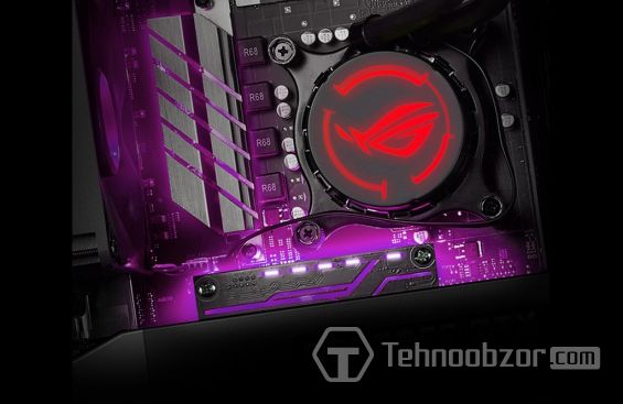 Подсветка ASUS ROG GT51CA