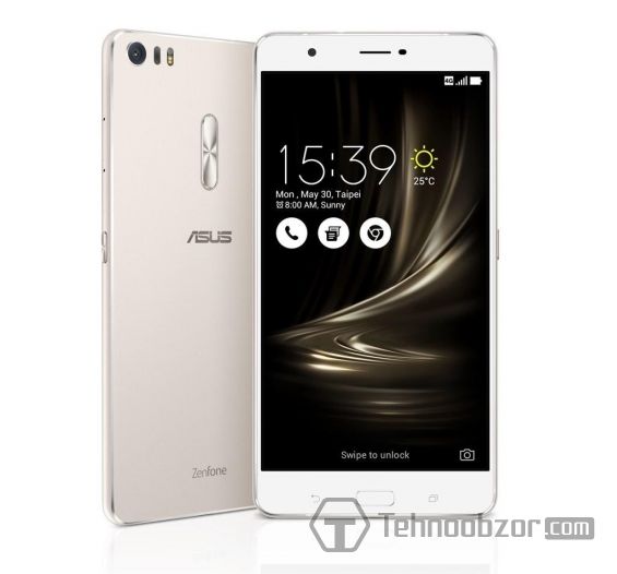 Дизайн Asus Zenfone 3 Ultra