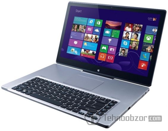 Клавиатура, тачпад и дисплей Acer Aspire R7