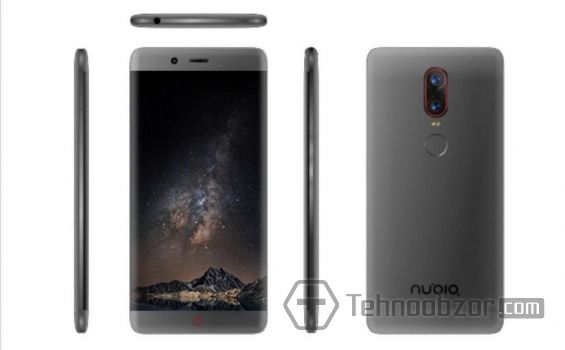 Внешнее исполнение ZTE Nubia Z17