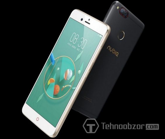 Белый и чёрный вариант ZTE Nubia Z17