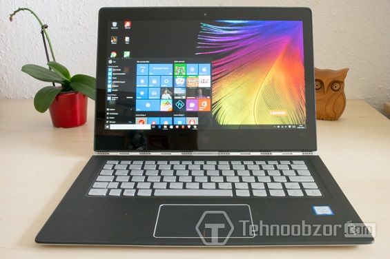 Ультрабук Lenovo Yoga 900S готов к использванию