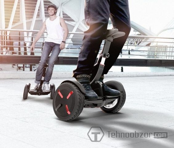 Практическое применение гироскутера Segway miniPro 320