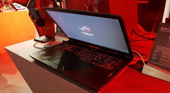 Цвет Asus ROG Strix GL702ZC