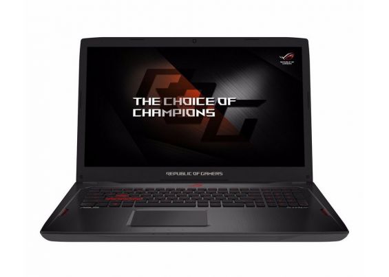 Asus ROG Strix GL702ZC на белом фоне