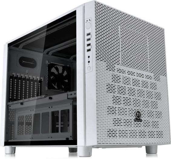 Внешний вид корпуса Thermaltake Core X5 Tempered Glass Snow Edition